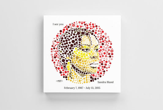 Sandra Bland Canvas Print