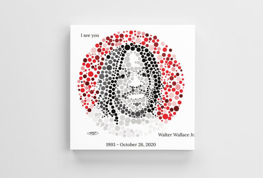 Walter Wallace Jr. Canvas Print