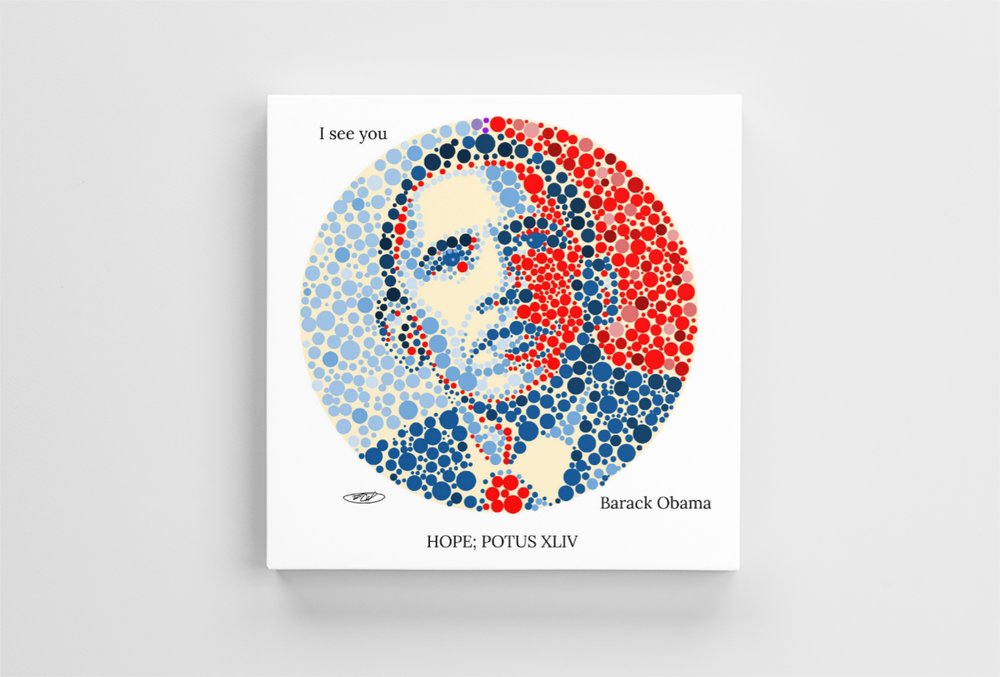 Barack Obama Canvas Print