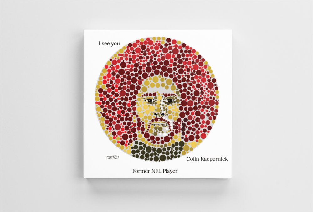 Colin Kaepernick Canvas Print