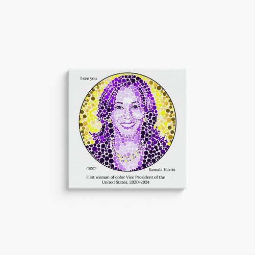 Kamala Harris Canvas Print