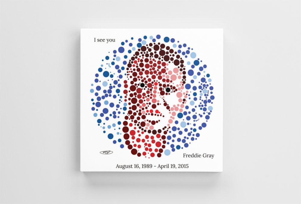 Freddie Gray Canvas Print