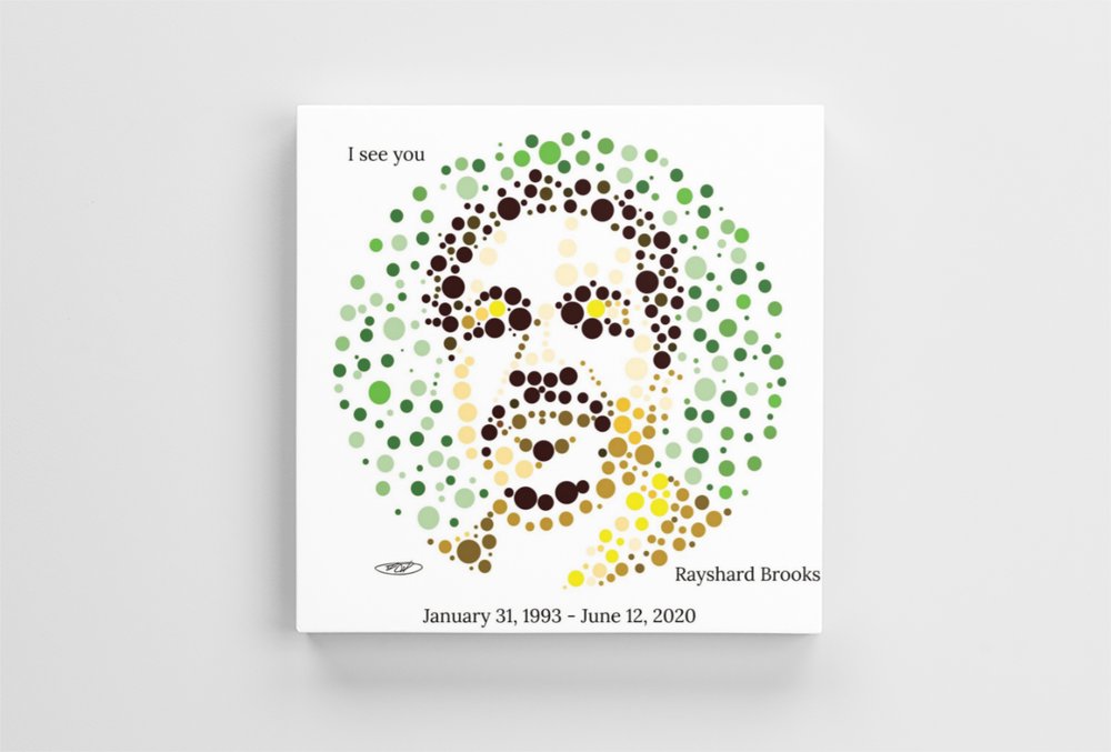 Rayshard Brooks Canvas Print